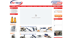 Desktop Screenshot of hatteknik.com.tr